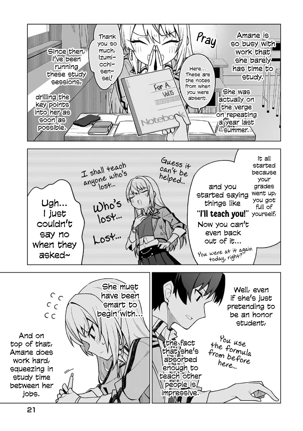 Read Chanto Sukitte Ieru Komusou chapter 1 image 20 on Lezhin