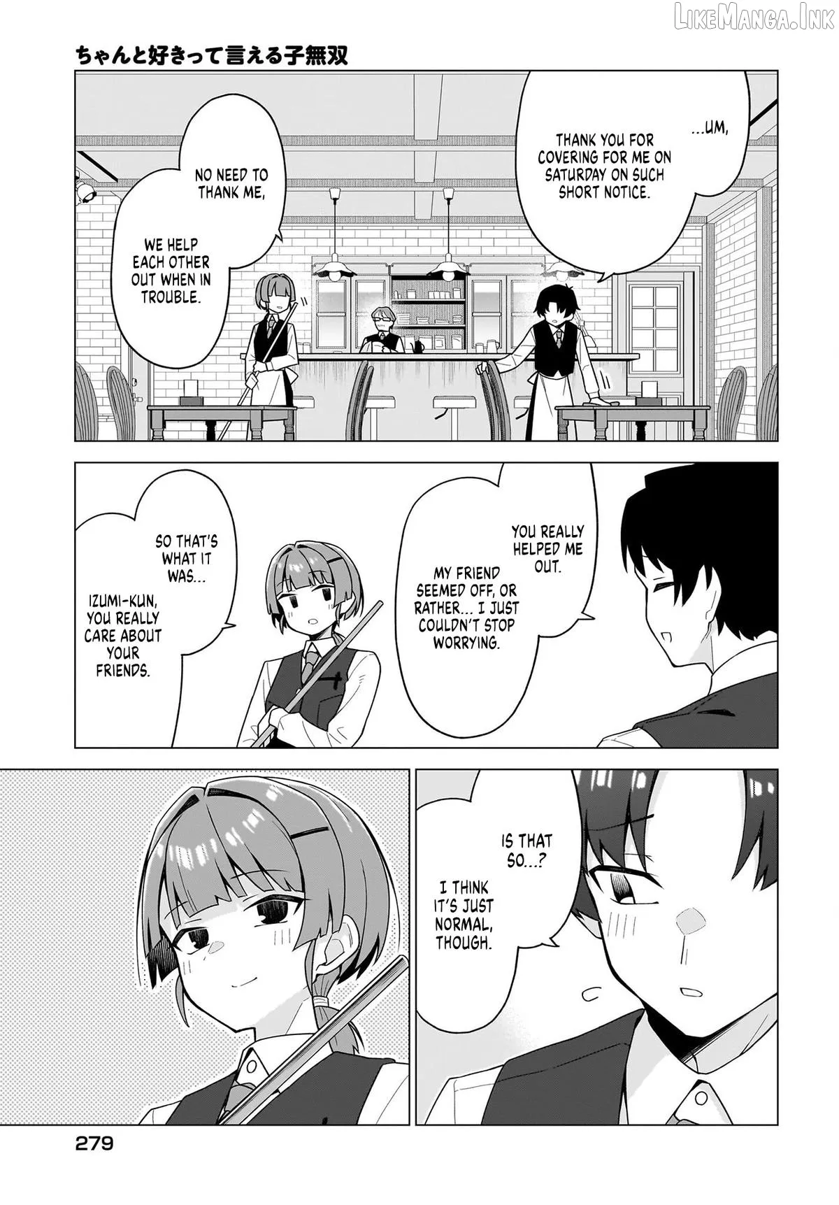 Read Chanto Sukitte Ieru Komusou chapter 10.5 image 2 on Lezhin