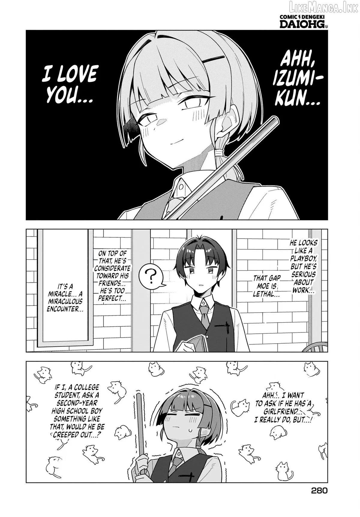 Read Chanto Sukitte Ieru Komusou chapter 10.5 image 3 on Lezhin