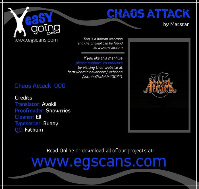 Read Chaos Attack chapter 0 image 0 on Lezhin