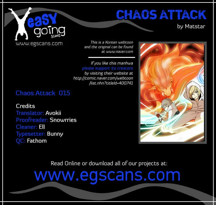 Read Chaos Attack chapter 15 image 0 on Lezhin