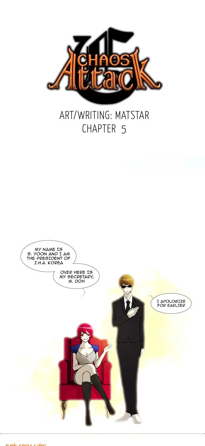 Read Chaos Attack chapter 5 image 5 on Lezhin