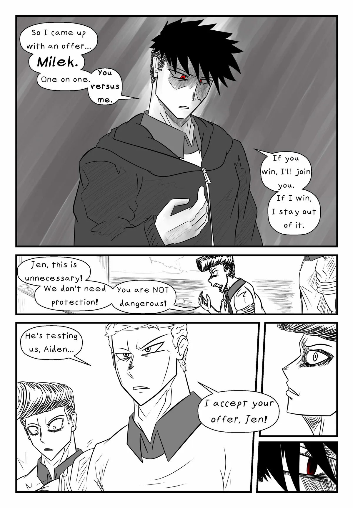Read CHARGE chapter 5 image 3 on Lezhin