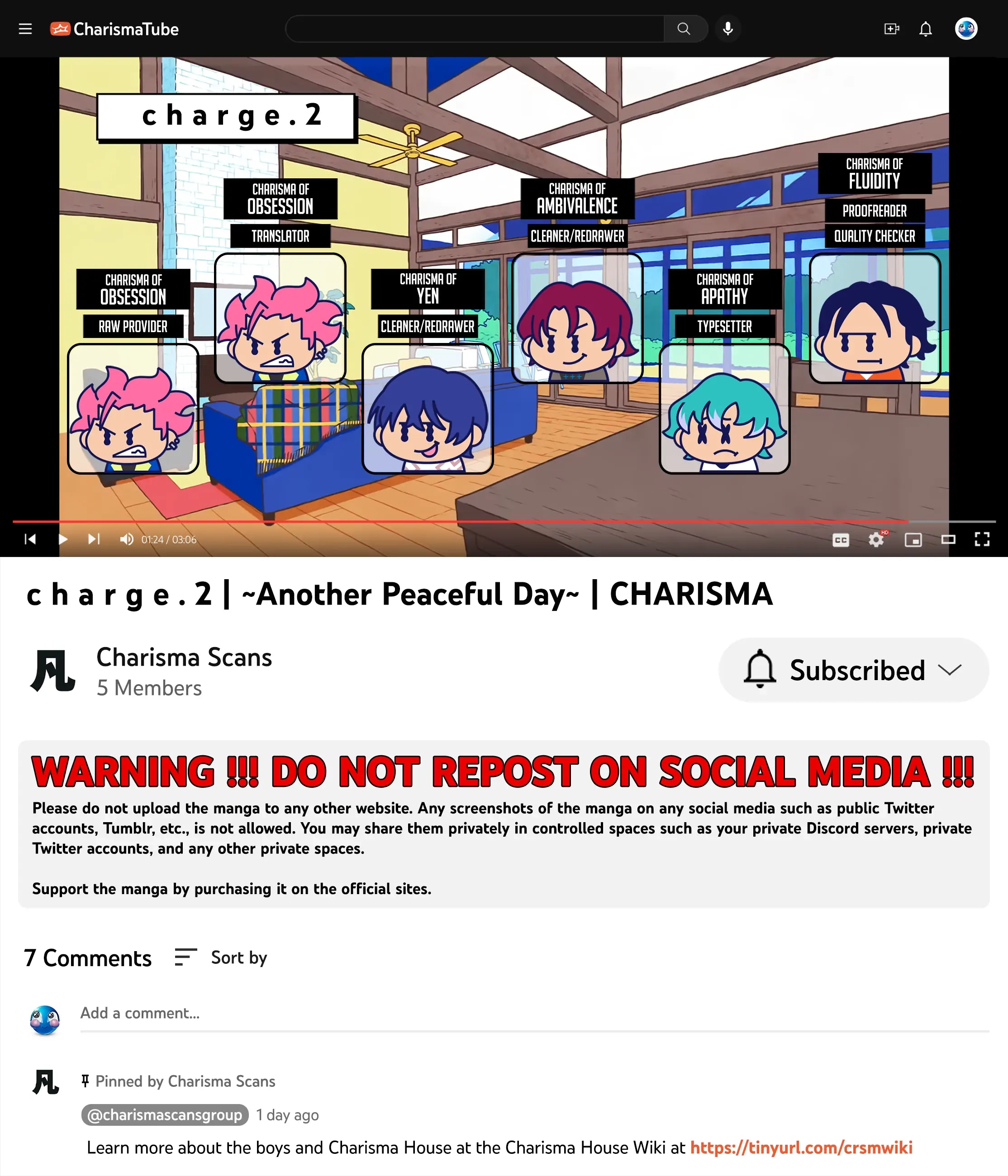 Read CHARISMA ~Another Peaceful Day~ chapter 2 image 10 on Lezhin