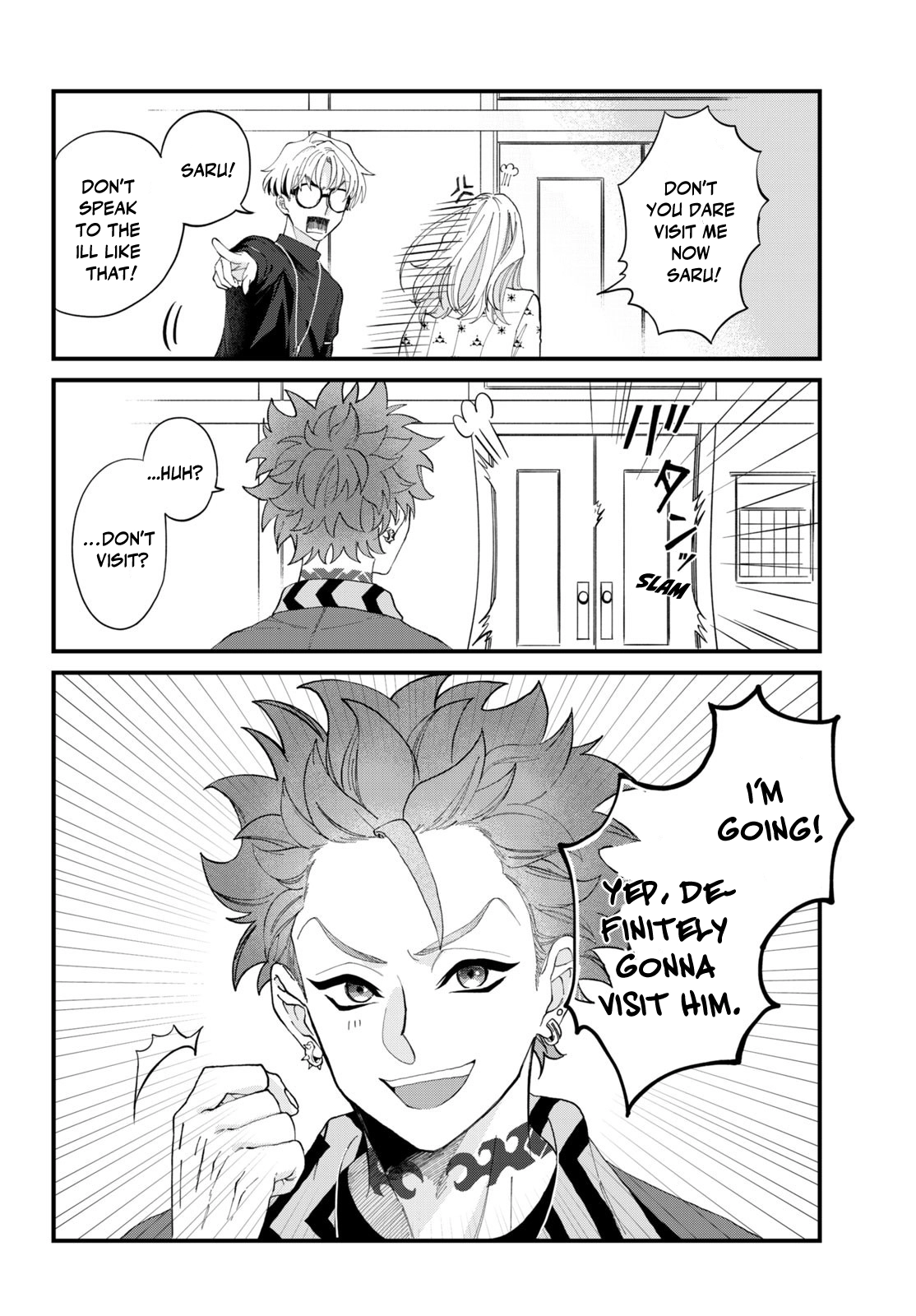Read CHARISMA ~Another Peaceful Day~ chapter 4 image 1 on Lezhin