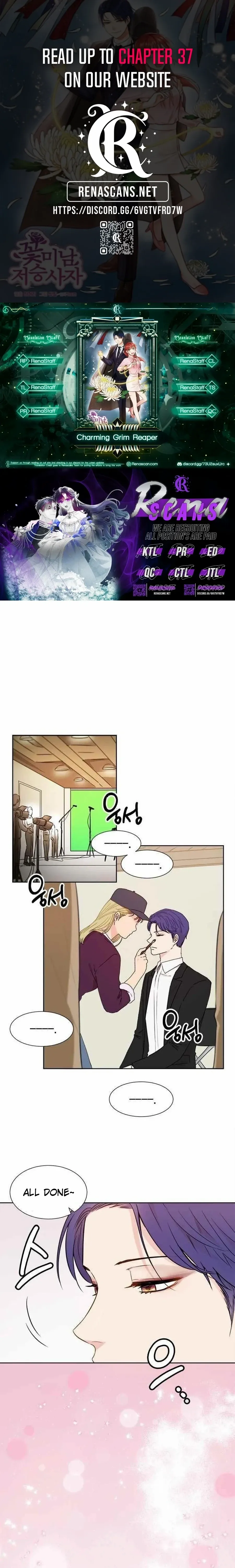 Read Charming Grim Reaper chapter 28 image 1 on Lezhin