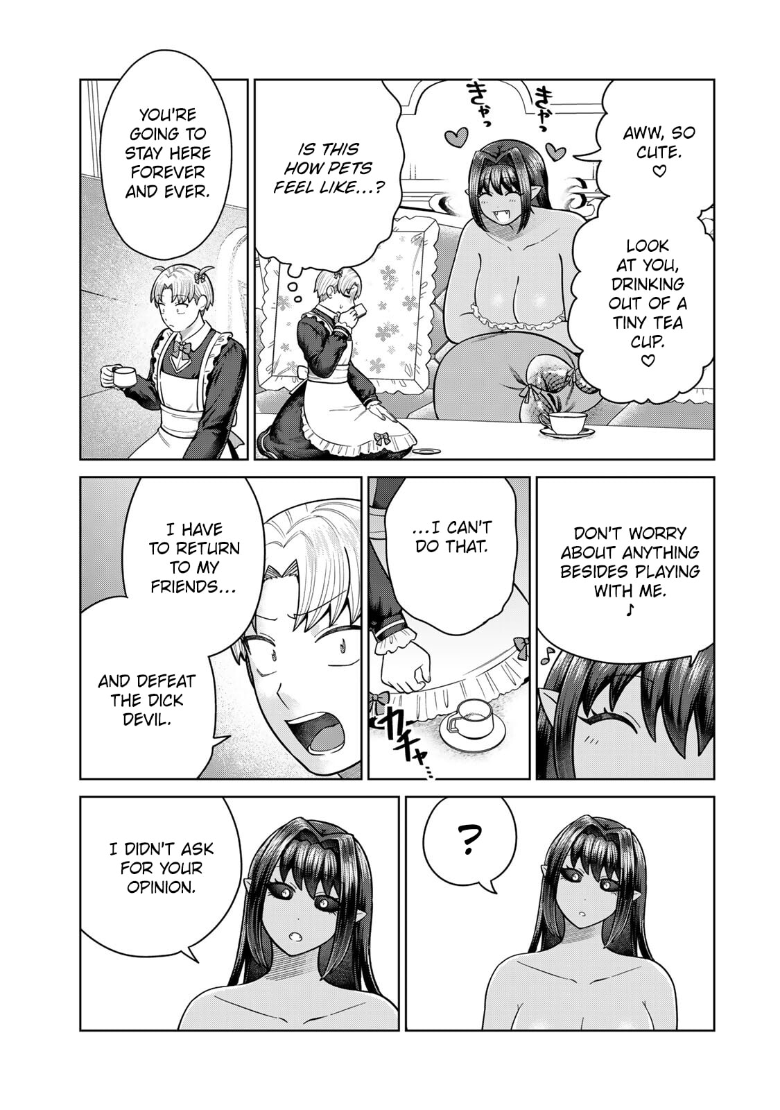 Read Chase the Chinchin Devil! chapter 45 image 6 on Lezhin
