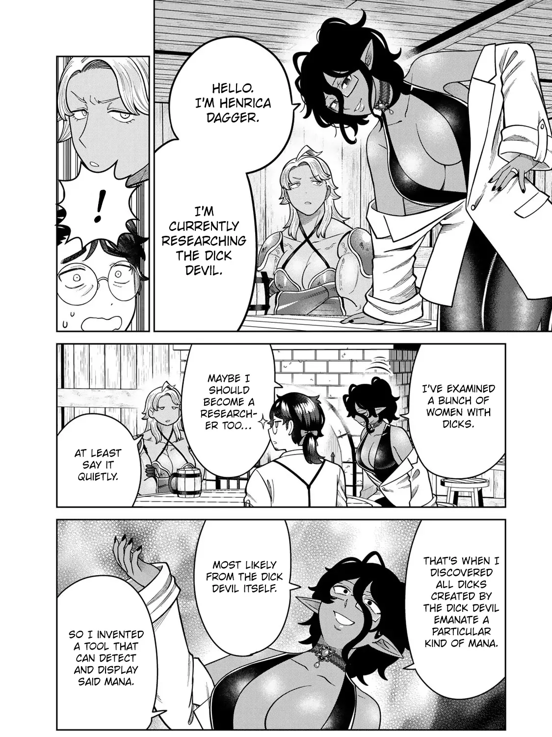 Read Chase the Dick Devil! chapter 35 image 8 on Lezhin