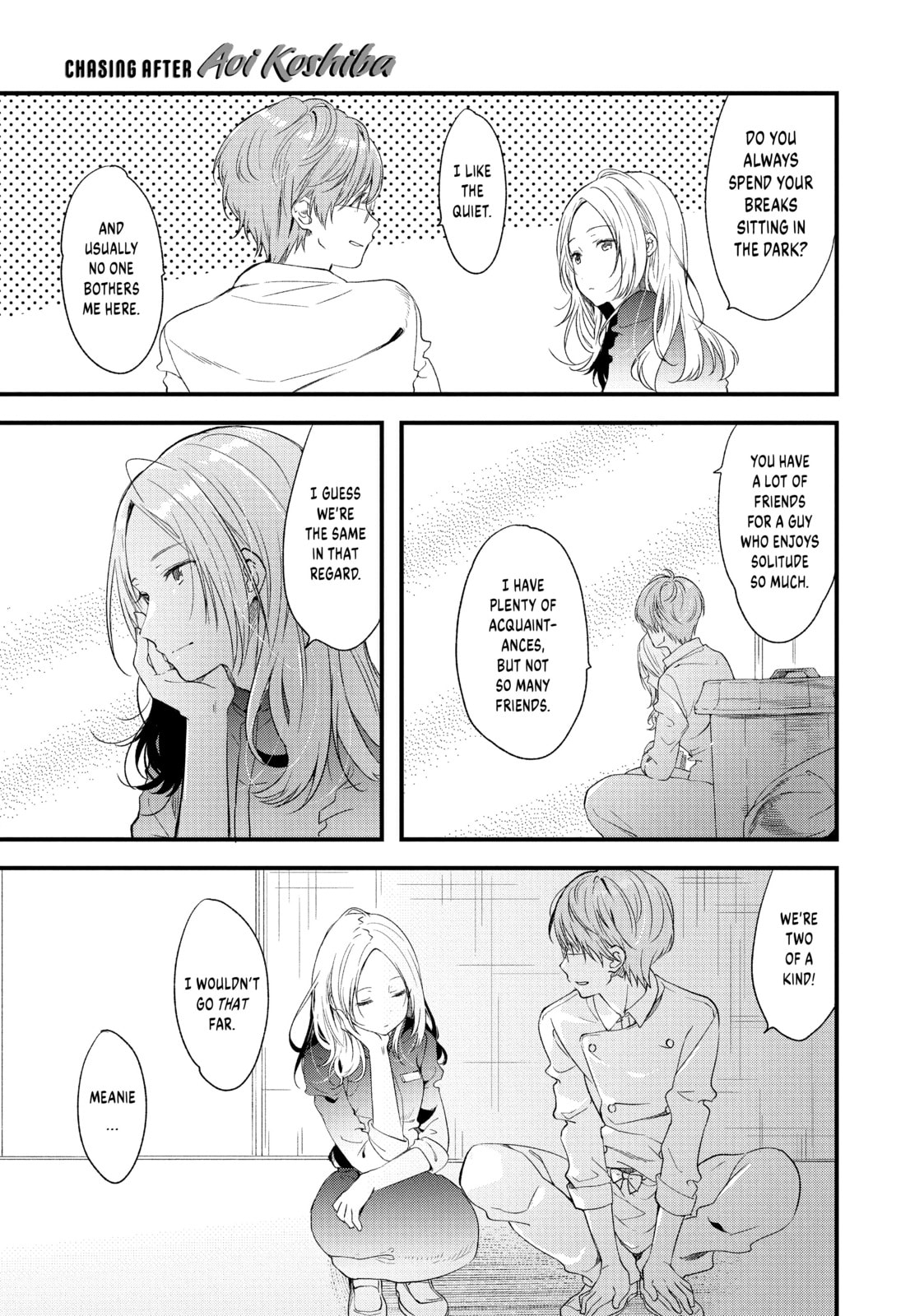 Read Chasing After Aoi Koshiba chapter 7 image 14 on Lezhin