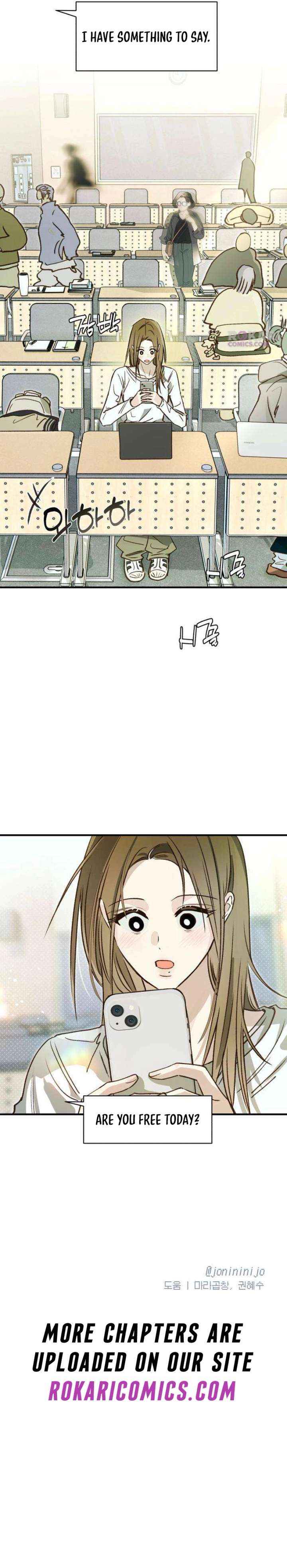 Read Chat With Me chapter 9 image 18 on Lezhin