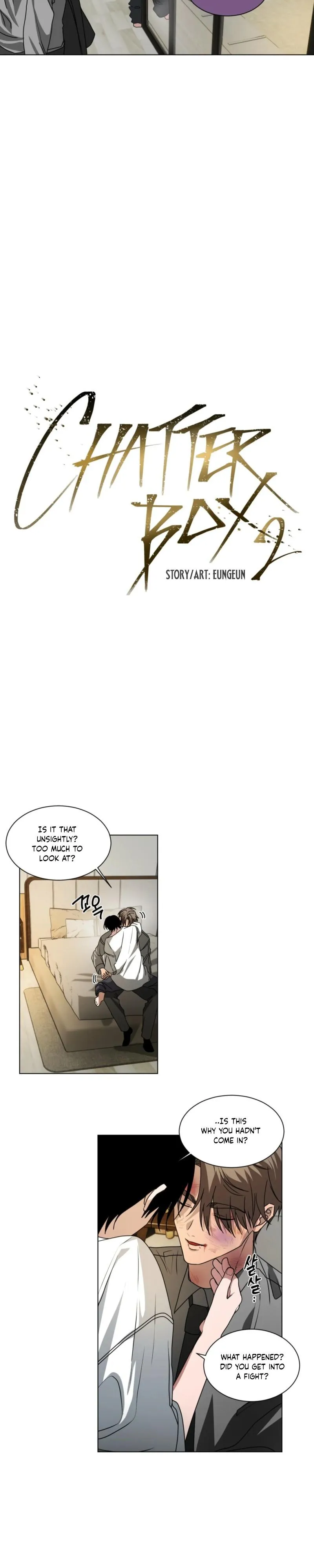 Read CHATTER BOX chapter 35 image 4 on Lezhin