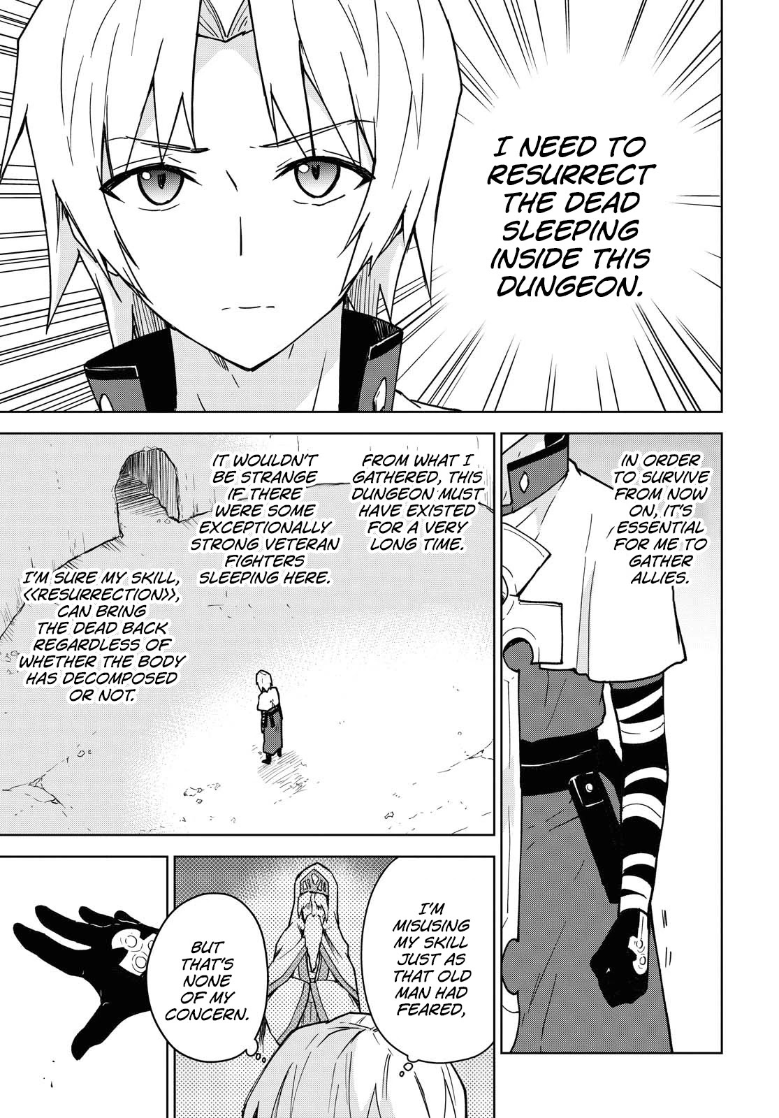 Read Cheat Skill "shisha Sosei" Ga Kakusei Shite Inishieno Maougun Wo Fukkatsu Sasete Shimaimashita ~Dare Mo Shinasenai Saikyou Hiiro~ chapter 2 image 10 on Lezhin