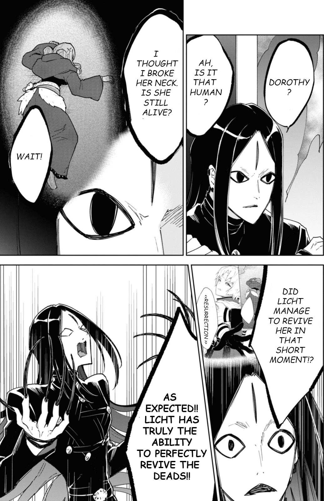 Read Cheat Skill "shisha Sosei" Ga Kakusei Shite Inishieno Maougun Wo Fukkatsu Sasete Shimaimashita ~Dare Mo Shinasenai Saikyou Hiiro~ chapter 34 image 7 on Lezhin