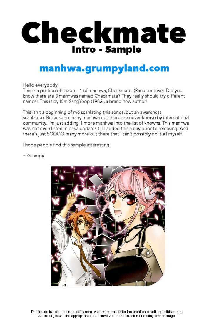 Read Checkmate chapter 1.1 image 0 on Lezhin
