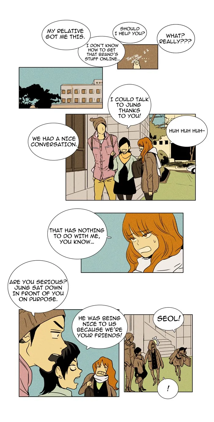 Read Cheese in the Trap chapter 11 image 12 on Lezhin