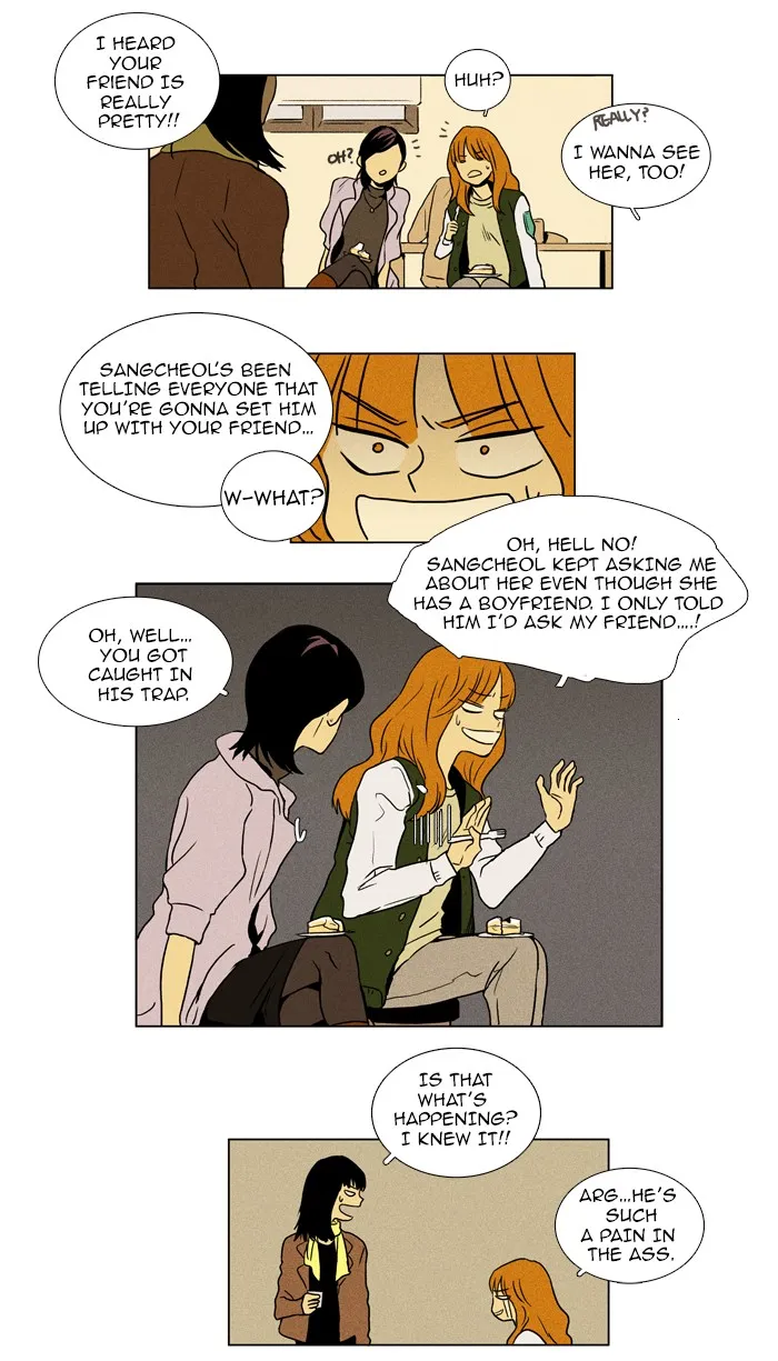 Read Cheese in the Trap chapter 12 image 4 on Lezhin