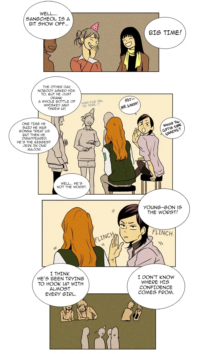 Read Cheese in the Trap chapter 12 image 5 on Lezhin