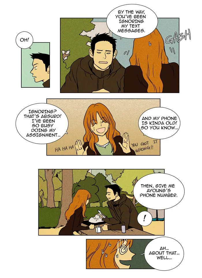 Read Cheese in the Trap chapter 13 image 28 on Lezhin