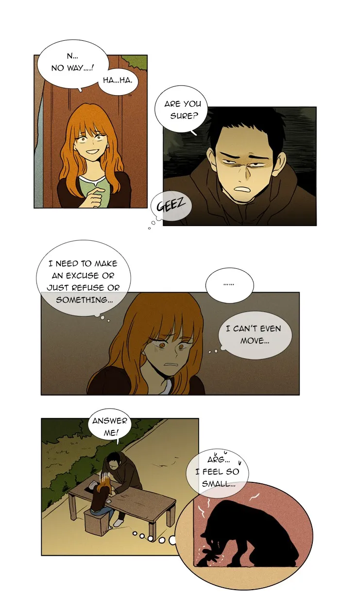 Read Cheese in the Trap chapter 14 image 1 on Lezhin
