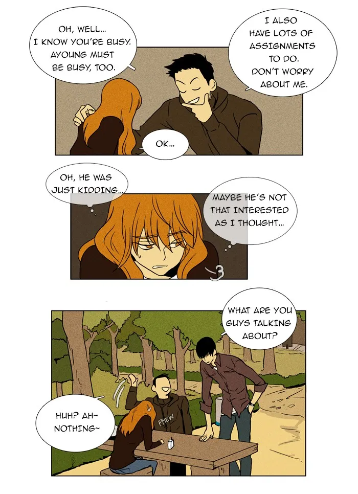 Read Cheese in the Trap chapter 14 image 3 on Lezhin