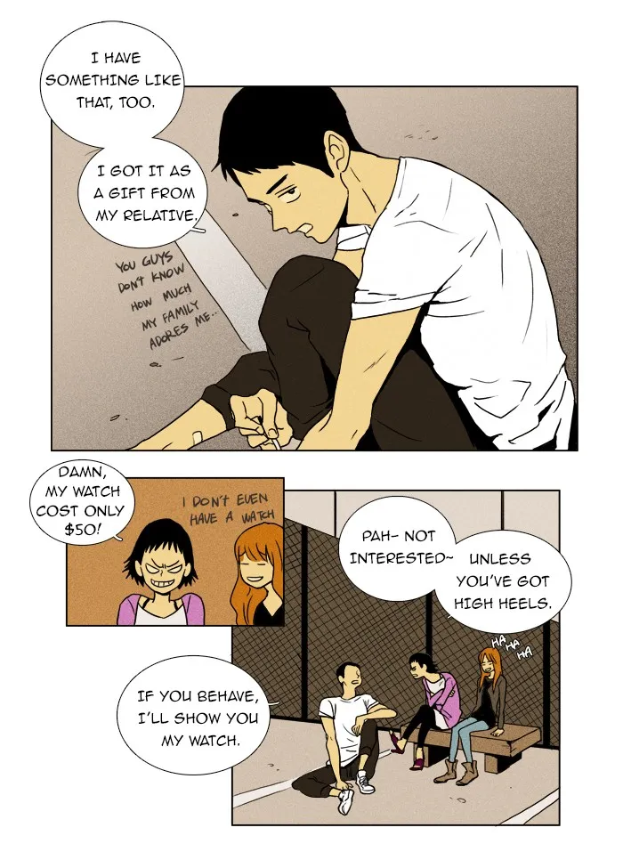 Read Cheese in the Trap chapter 14 image 5 on Lezhin