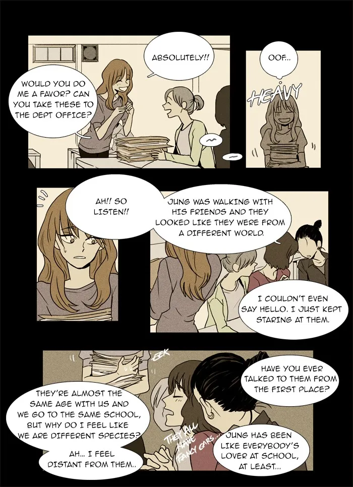 Read Cheese in the Trap chapter 15 image 14 on Lezhin