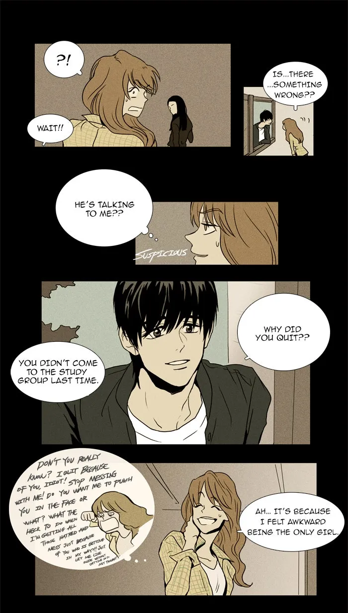 Read Cheese in the Trap chapter 15 image 8 on Lezhin