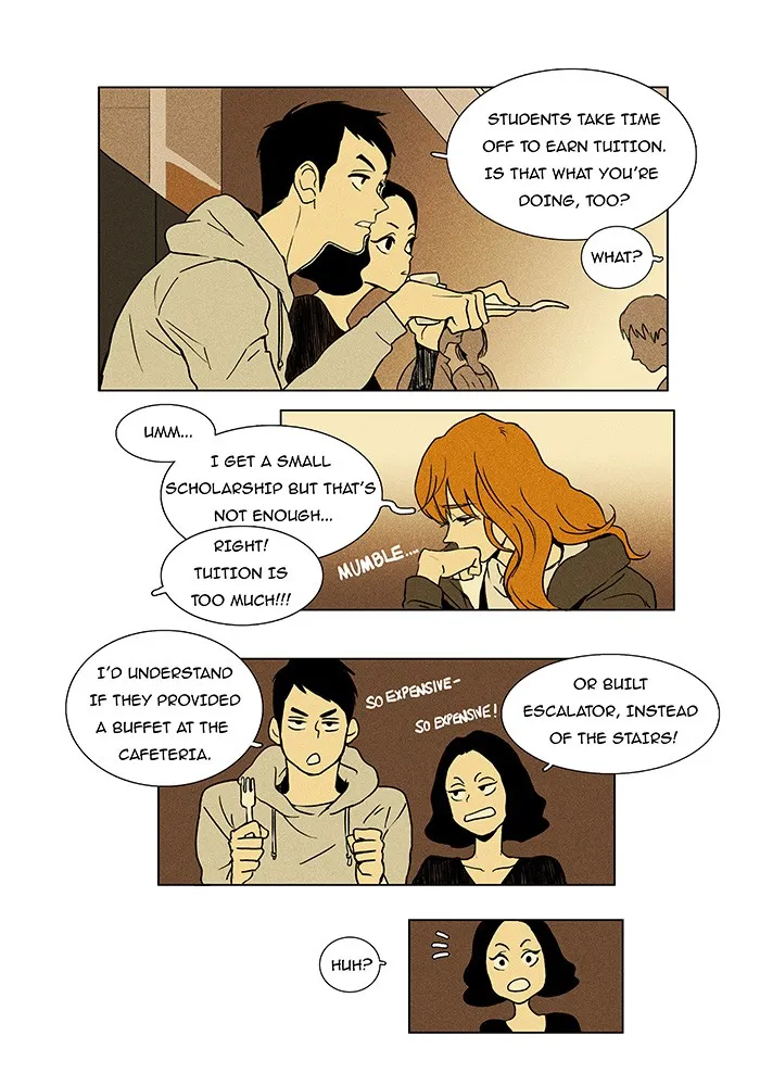 Read Cheese in the Trap chapter 2 image 2 on Lezhin