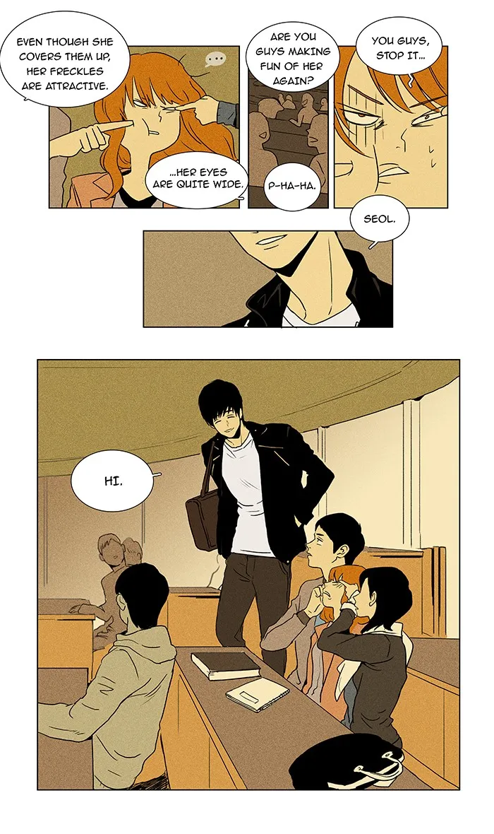 Read Cheese in the Trap chapter 6 image 7 on Lezhin