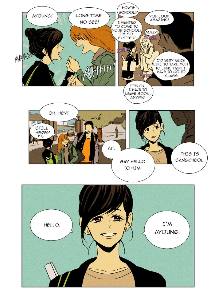Read Cheese in the Trap chapter 7 image 4 on Lezhin