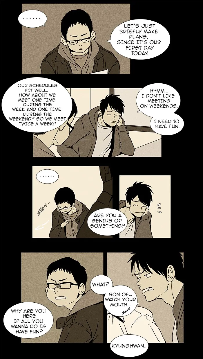 Read Cheese in the Trap chapter 9 image 5 on Lezhin