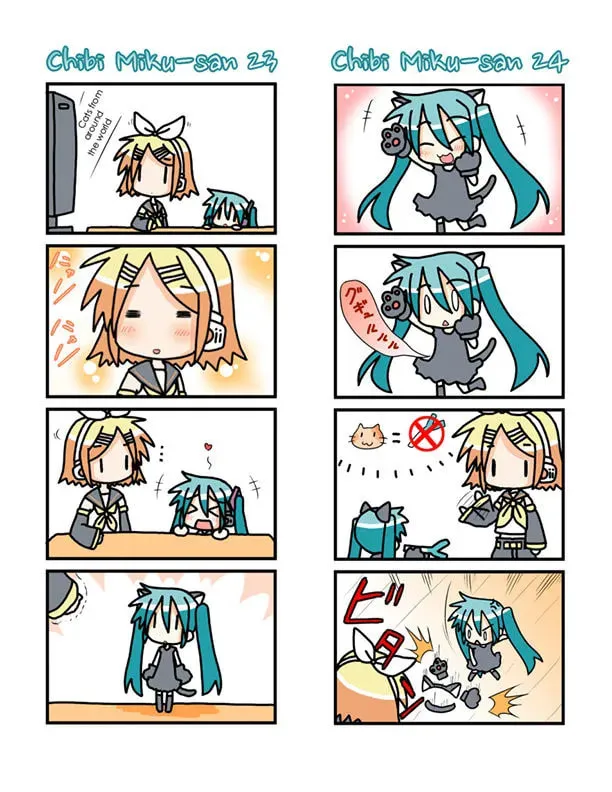 Read Chibi Miku-san chapter 21 image 1 on Lezhin