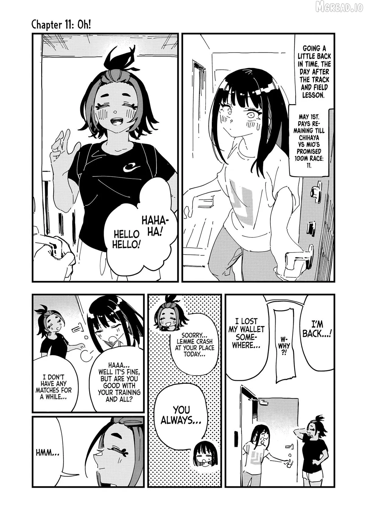 Chihaya Re:Start! Chapter 11 page 1 - 