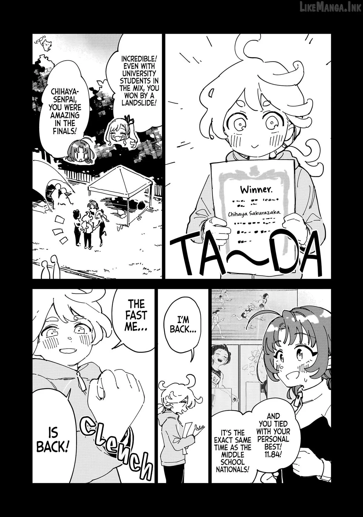 Chihaya Re:Start! Chapter 12 page 4 - 