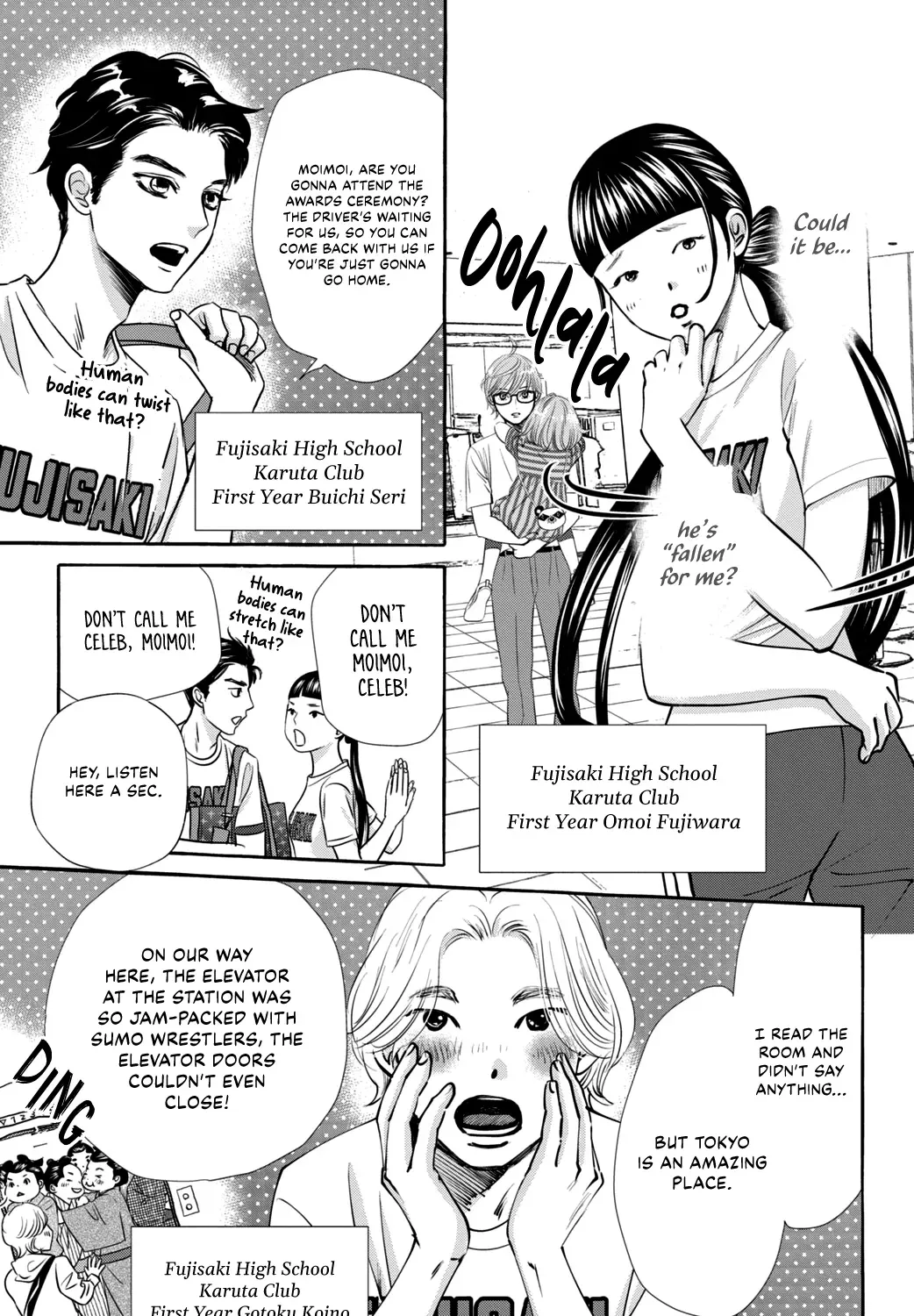 Read Chihayafuru plus: Kimi ga Tame chapter 2 image 4 on Lezhin