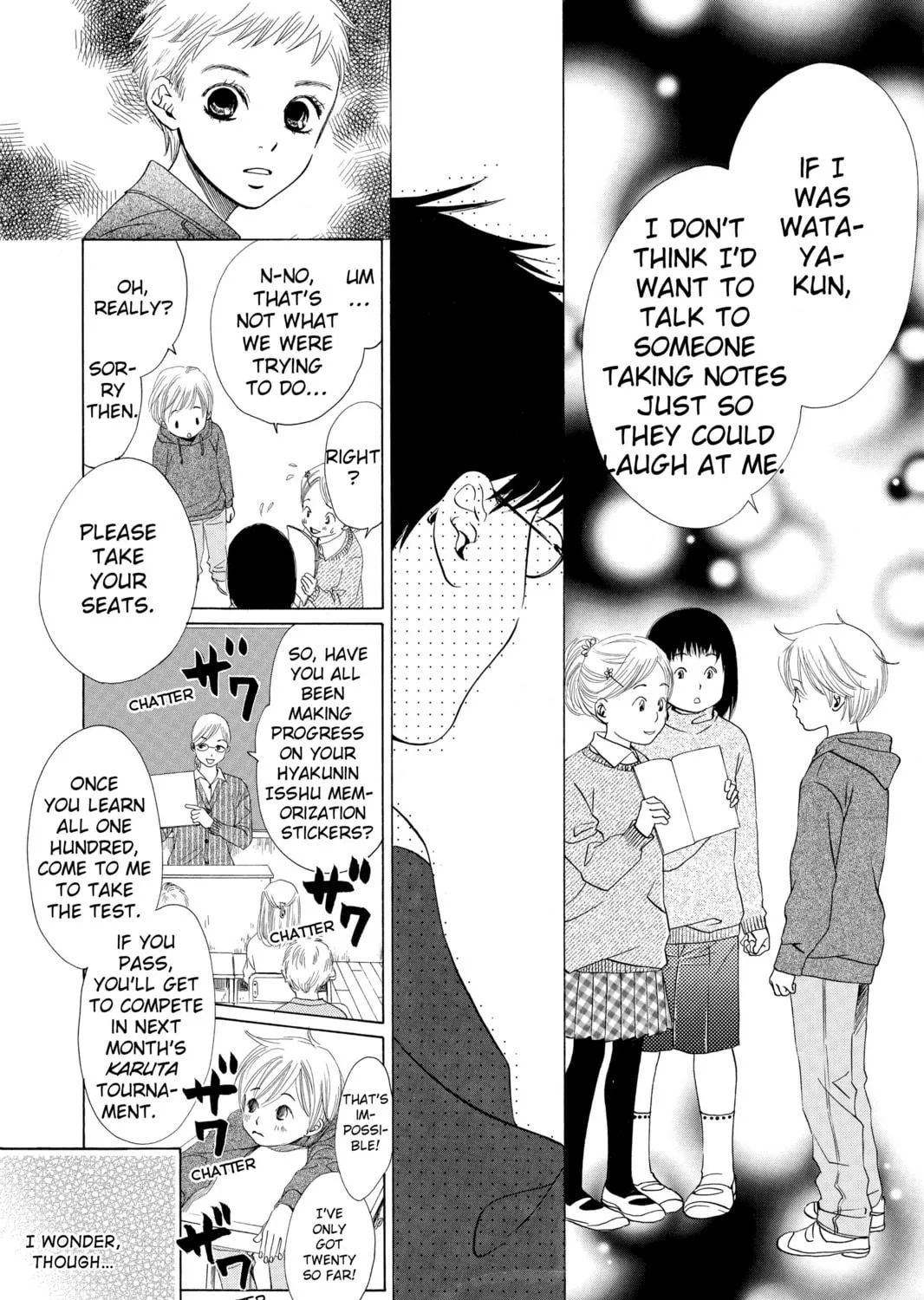 Read Chihayafuru chapter 1 image 18 on Lezhin