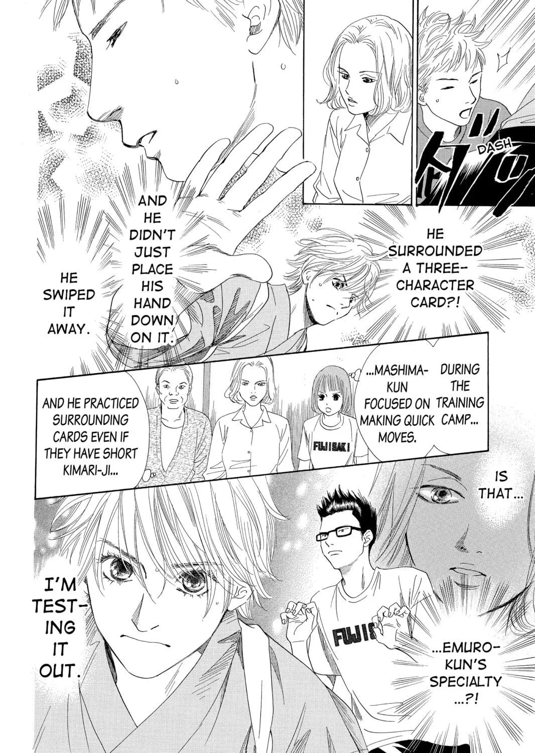 Read Chihayafuru chapter 100 image 22 on Lezhin