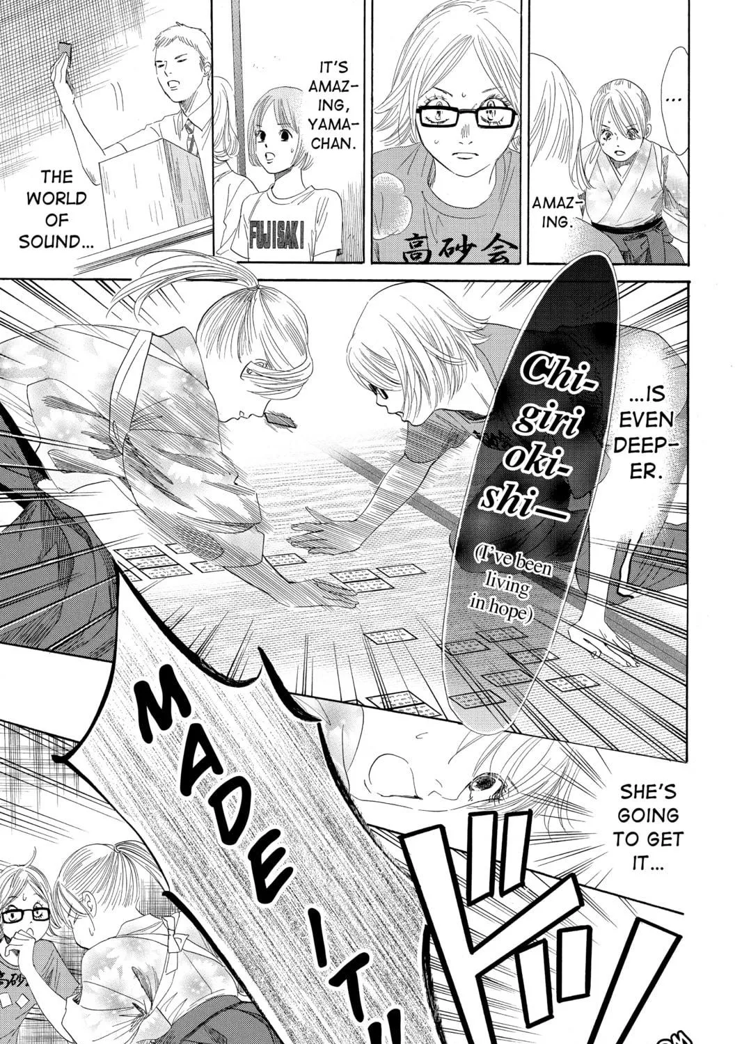 Read Chihayafuru chapter 100 image 28 on Lezhin