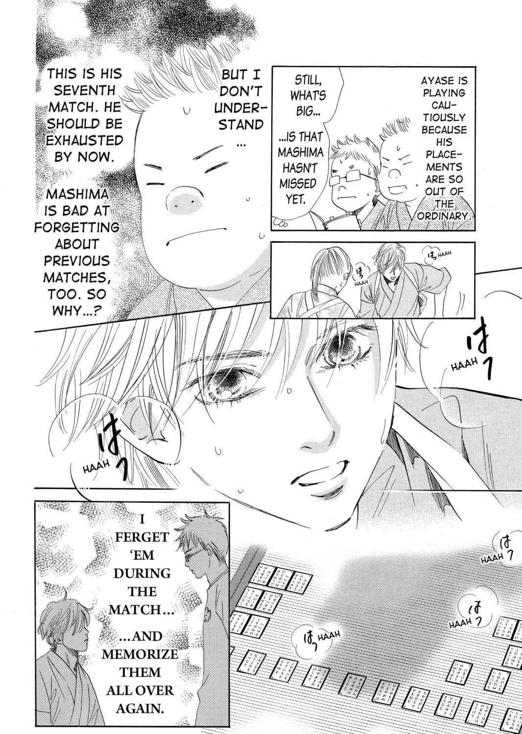 Read Chihayafuru chapter 104 image 8 on Lezhin