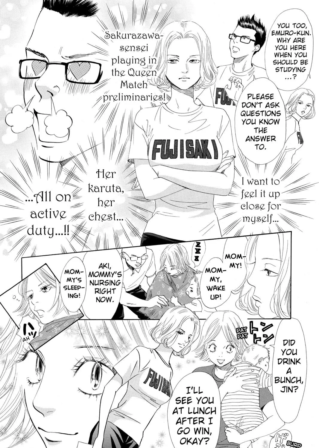 Read Chihayafuru chapter 107 image 18 on Lezhin