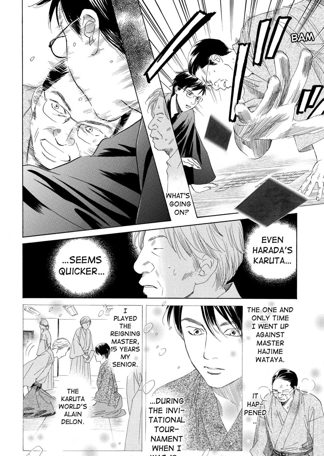 Read Chihayafuru chapter 117 image 40 on Lezhin