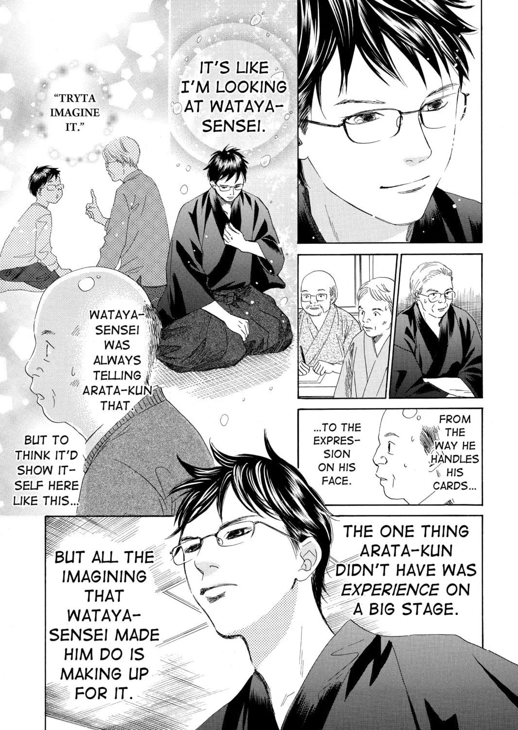 Read Chihayafuru chapter 117 image 46 on Lezhin