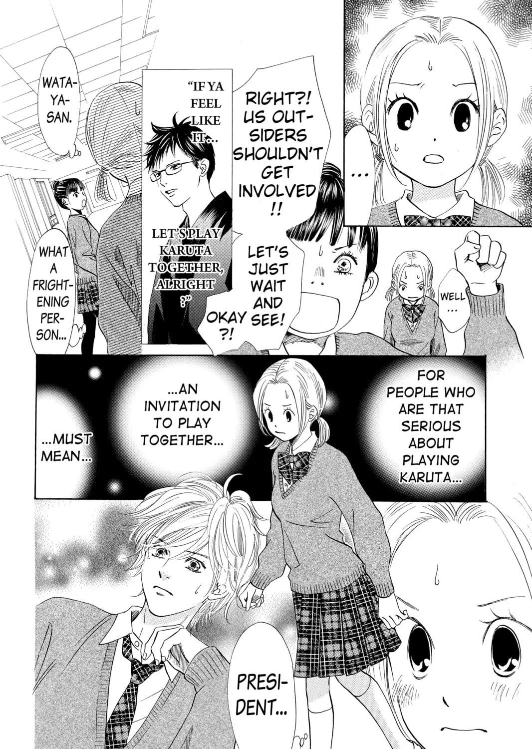 Read Chihayafuru chapter 120 image 26 on Lezhin
