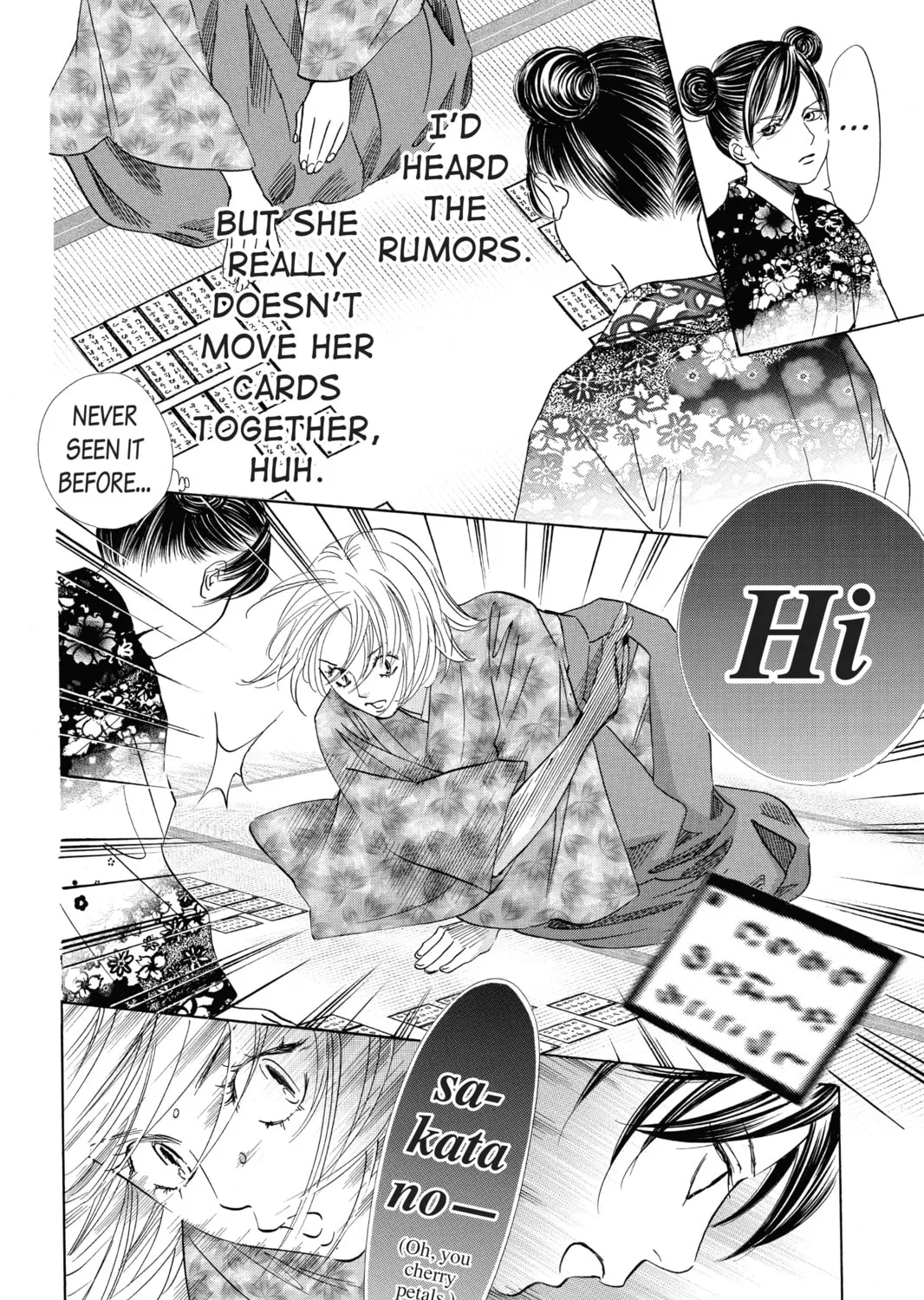 Read Chihayafuru chapter 125 image 12 on Lezhin