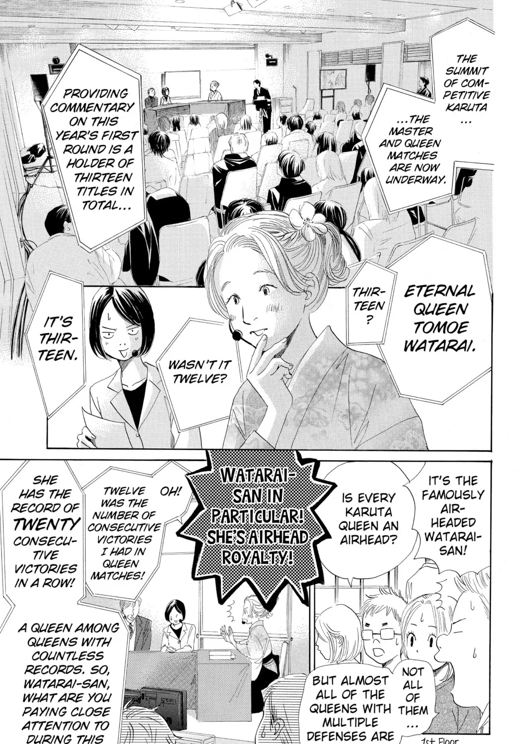 Read Chihayafuru chapter 125 image 2 on Lezhin