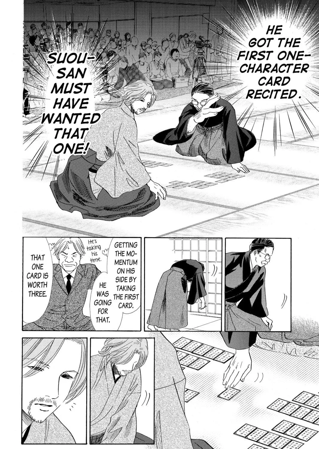 Read Chihayafuru chapter 128 image 16 on Lezhin