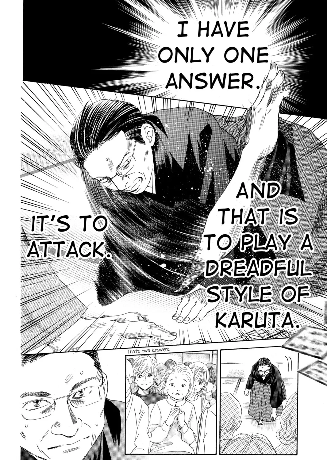Read Chihayafuru chapter 128 image 56 on Lezhin