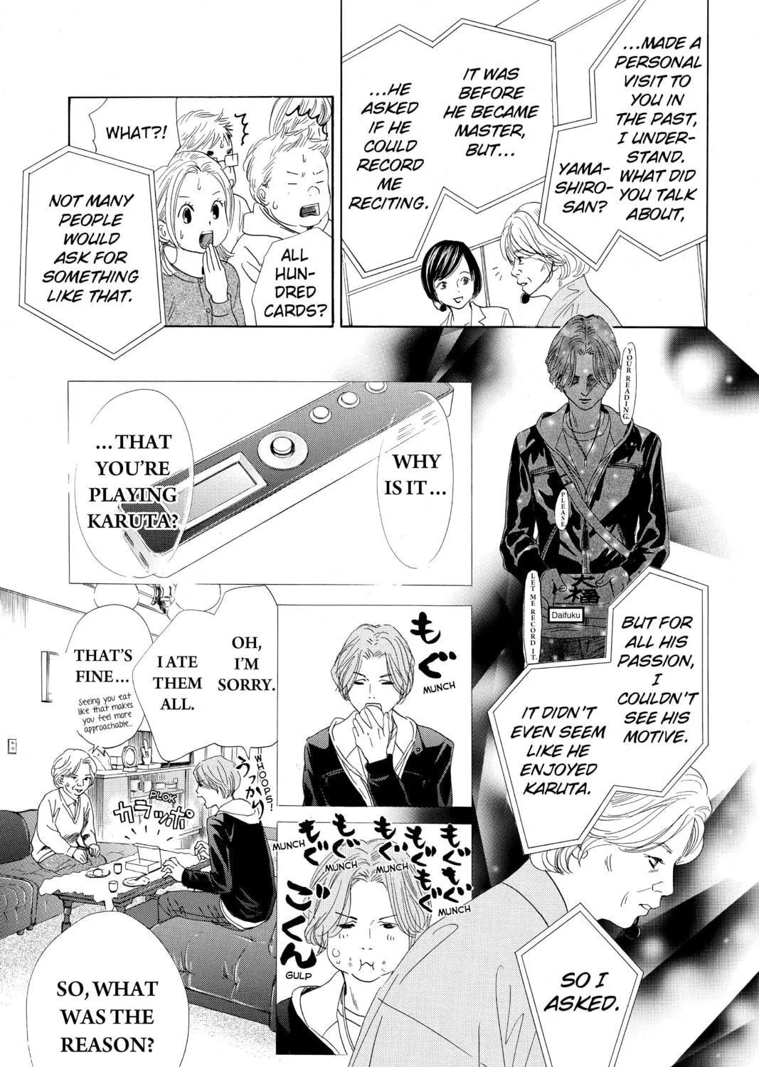 Read Chihayafuru chapter 129 image 8 on Lezhin
