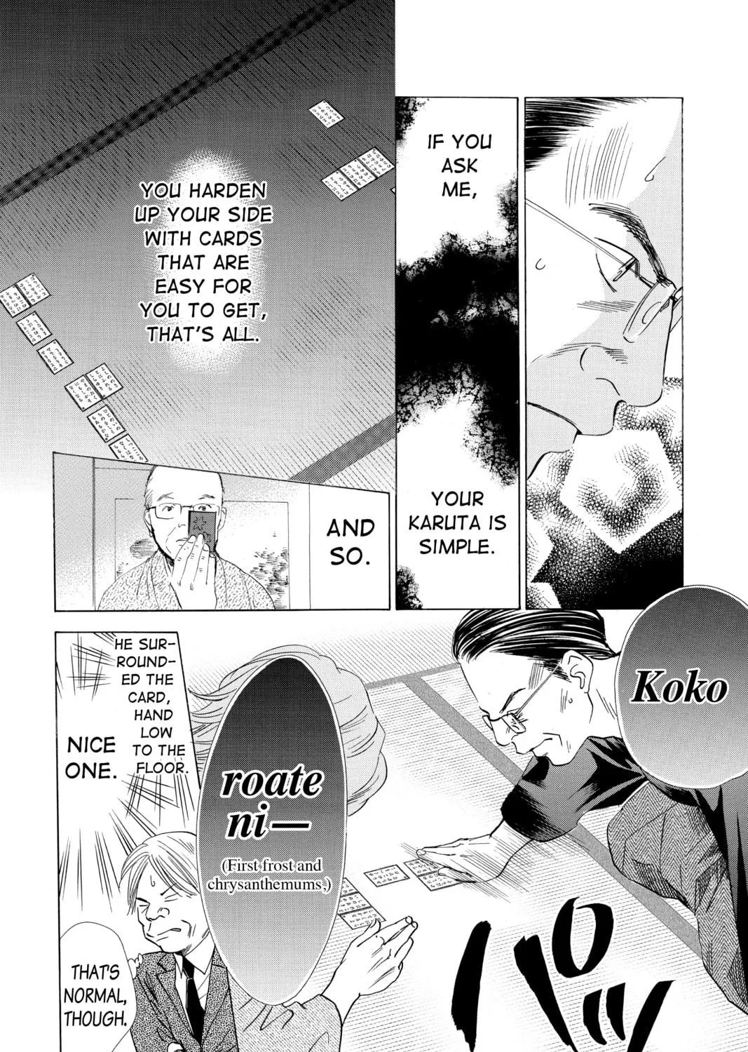 Read Chihayafuru chapter 130 image 8 on Lezhin
