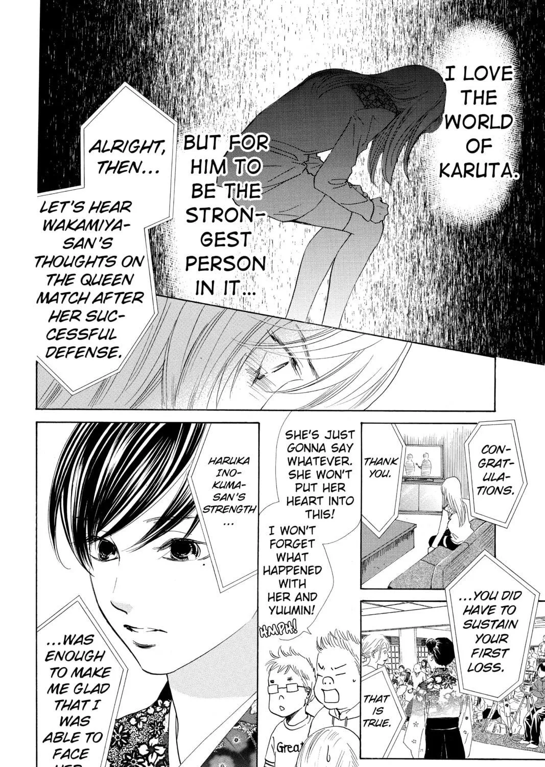 Read Chihayafuru chapter 131 image 46 on Lezhin